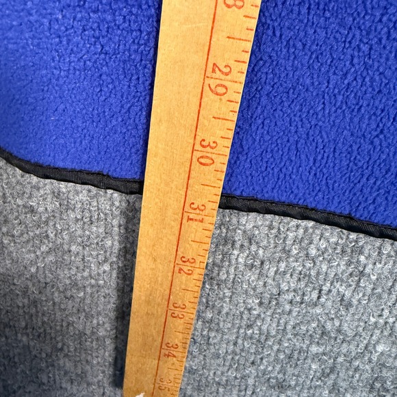 Vintage‎ Tommy Hilfiger Purple Fleece 1/4 Zip Pullover Jacket Logo Patch XL - Picture 7 of 7